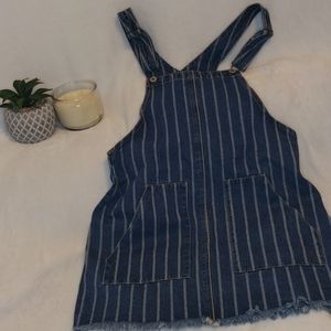 Overall Jean Dress